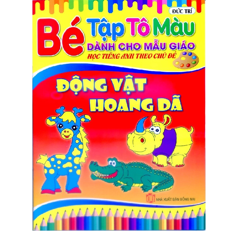 Bộ 4 quyển Bé Tập Tô màu Theo Chủ Đề: Động Vật Nuôi, Động Vật Hoang Dã, Các Loại Trái cây, Các Loại Rau Củ 276016