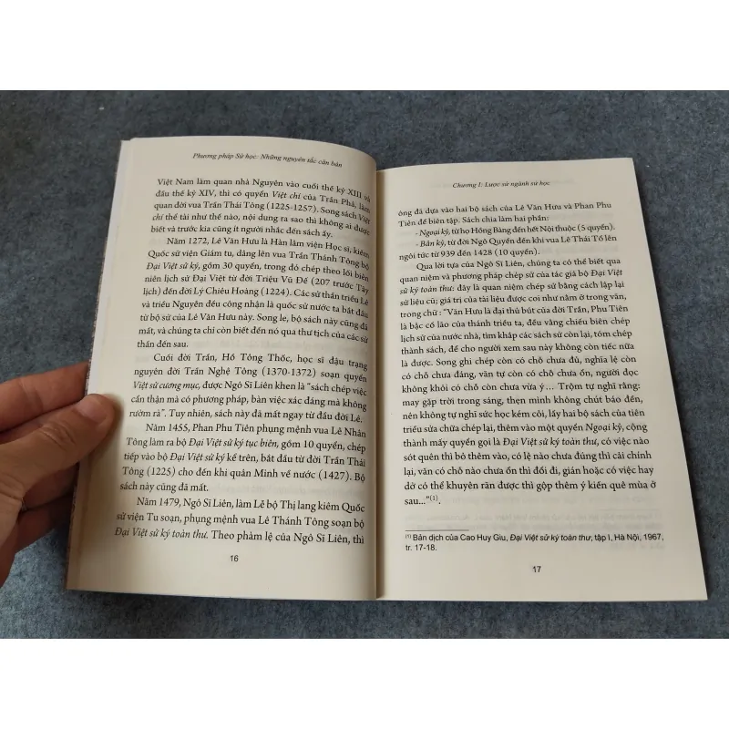 PHƯƠNG PHÁP SỬ HỌC: NHỮNG NGUYÊN TẮC CĂN BẢN 718852