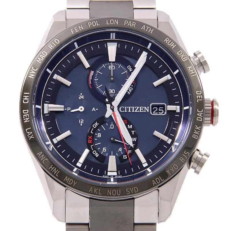 Đồng hồ Citizen H800-T027024/AT8186-51L Attesa Solar Quartz - Hàng hiệu Authentic 883787