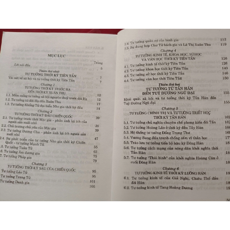ĐẠI CƯƠNG LỊCH SỬ TƯ TƯỞNG TRUNG QUỐC - LÊ VĂN QUÁN - 2006 - 510 trang LỊCH SỬ - CHÍNH TRỊ - TRIẾT HỌC ANTQ0709 919842