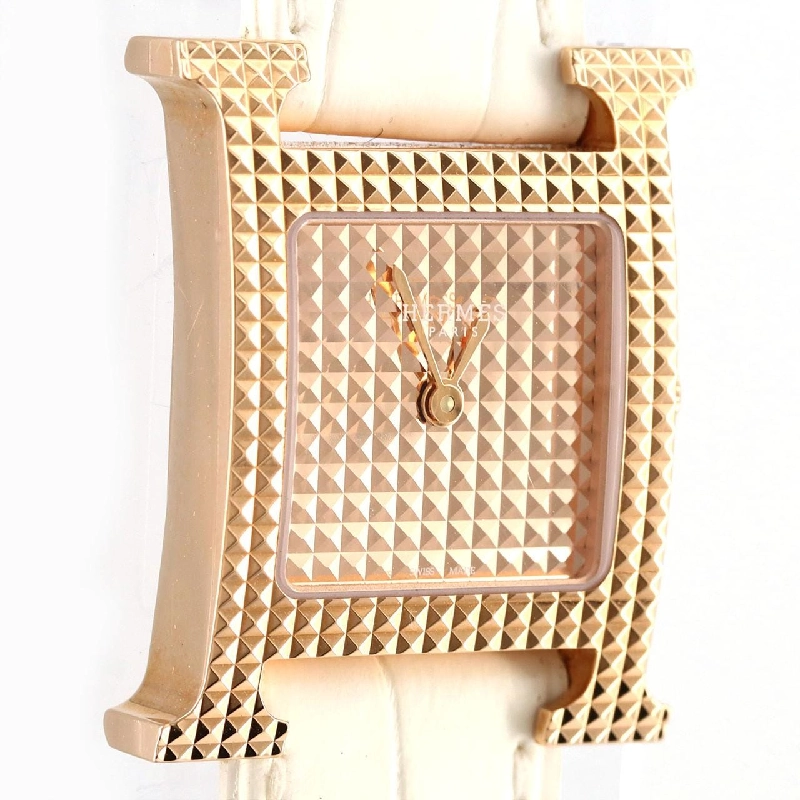 Đồng hồ H của Hermès PG HH4.470 PG･RG Quartz - Hàng hiệu Authentic 877433