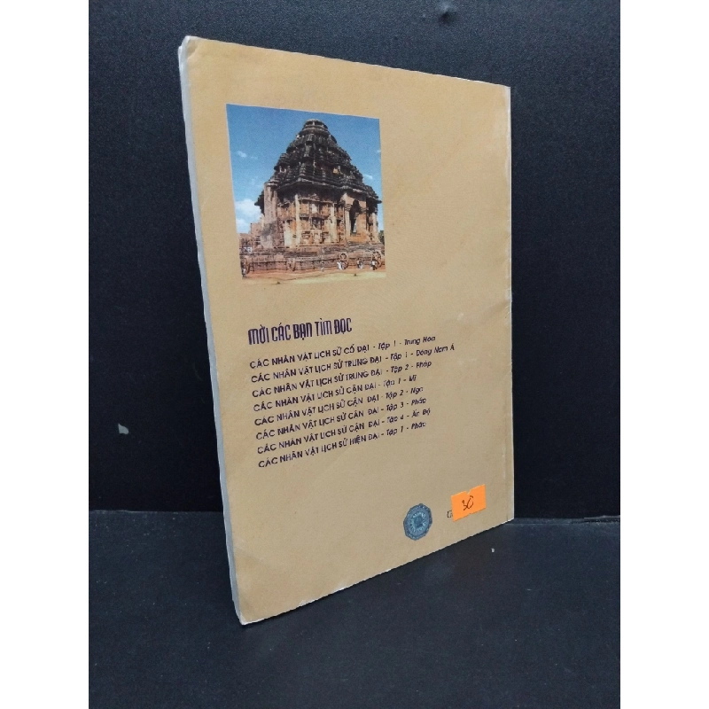 Các Nhân Vật Lịch Sử Hiện Đại Tập II: Ấn Độ mới 80% ố vàng 2004 HCM0107 TS Ngô Minh Anh LỊCH SỬ - CHÍNH TRỊ - TRIẾT HỌC 340945