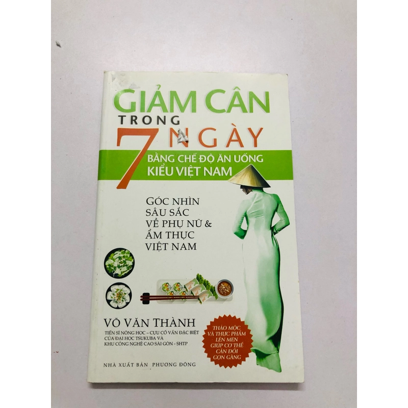 GIẢM CÂN TRONG 7 NGÀY - sách in màu, 170 trang, nxb: 2016 360125