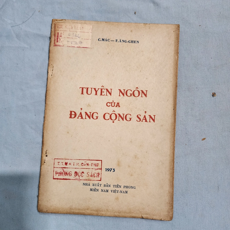Tuyên ngôn của Đảng Cộng sản | Mác. Ăng ghen | 1973 478741