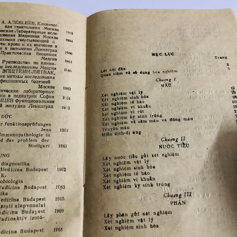 HOÁ NGHIỆM SỬ DỤNG TRONG LÂM SÀNG  675351