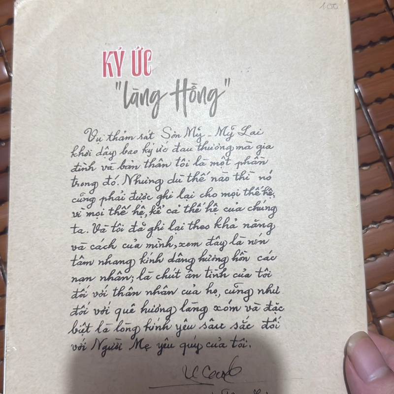 Ký ức làng Hồng - đại tá Võ Cao Lợi 523646