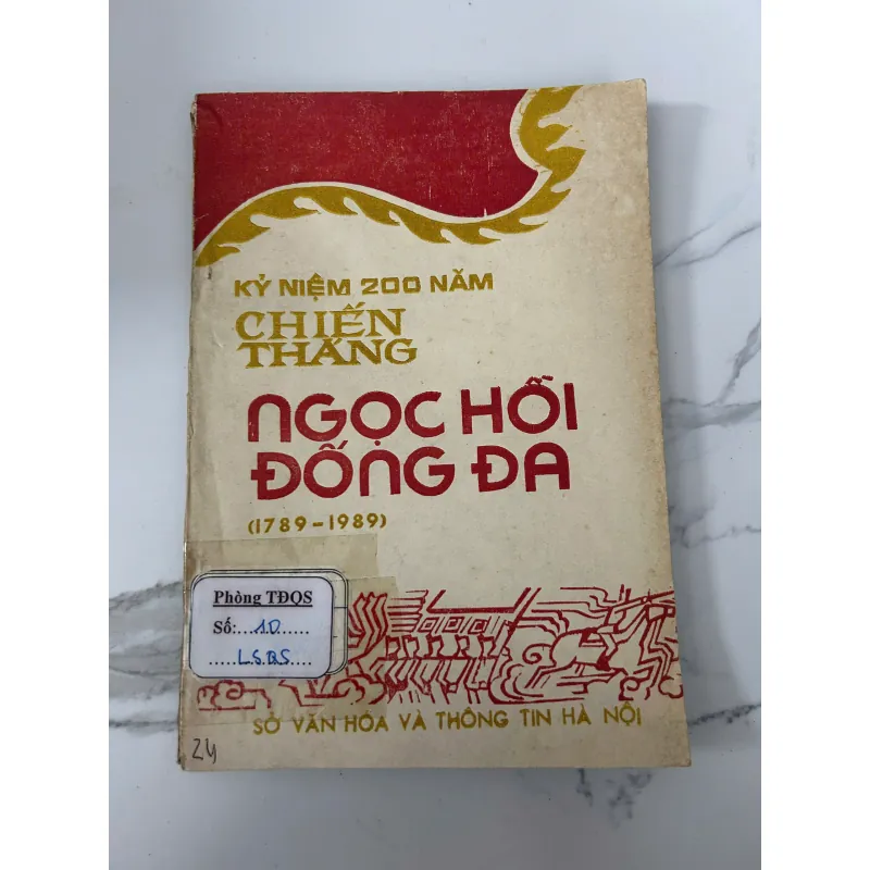 Kỷ niệm 200 năm chiến thắng Ngọc Hồi – Đống Đa (1789–1989) – Nhiều tác giả 758295