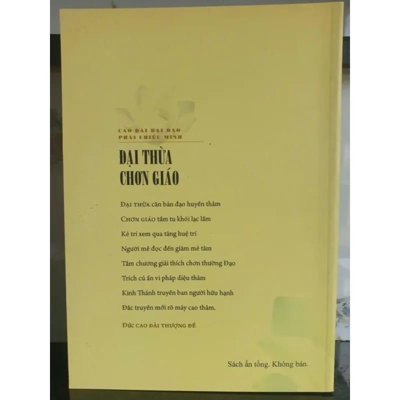 Đại Thừa Chơn Giáo 1026229