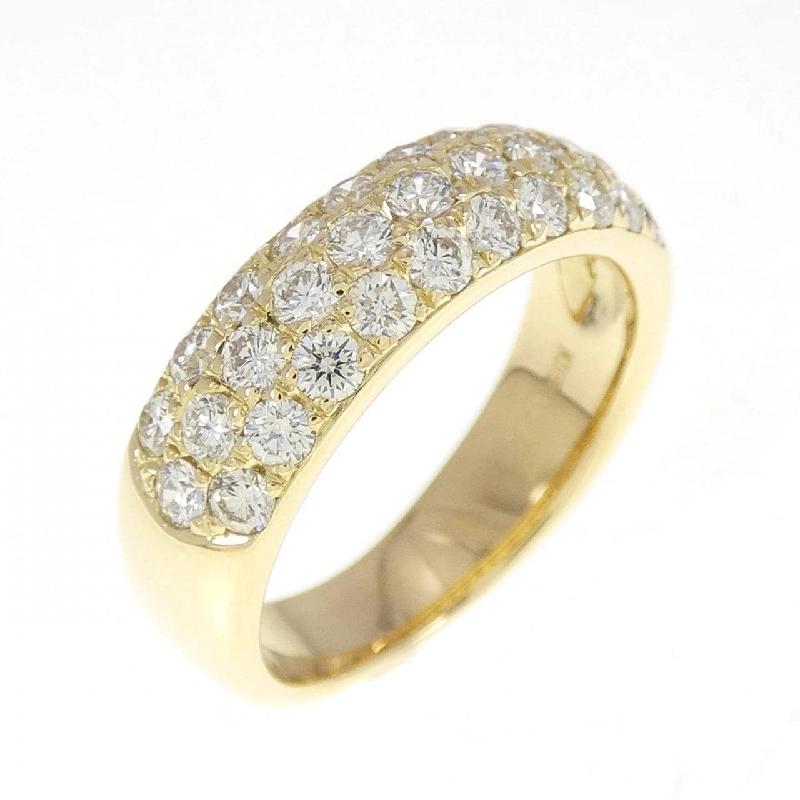 Nhẫn kim cương Pavé K18YG 1.05CT - Hàng hiệu Chính hãng 856210