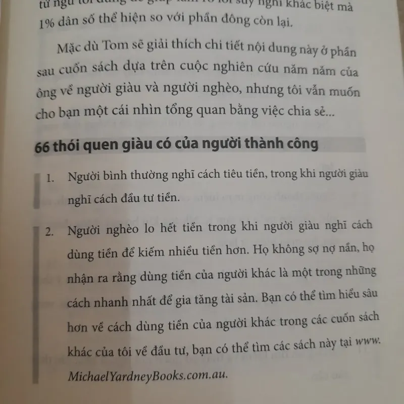 Rich Habits Poor Habits - Sự khác biệt người giàu và nghèo 589059