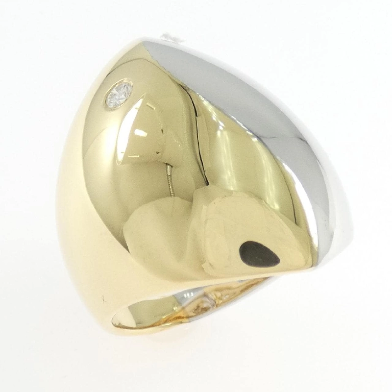 Nhẫn kim cương K18YG/K18WG 668576