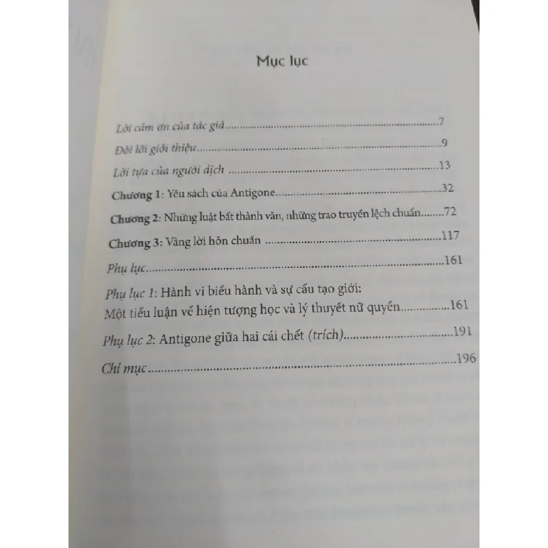 Yêu sách của Antigone - Judith Butler (có chữ ký dịch giả) 673821