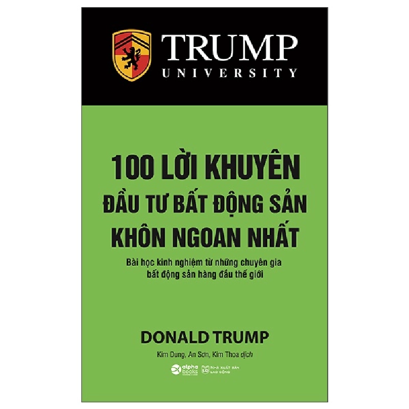 100 Lời Khuyên Đầu Tư Bất Động Sản Khôn Ngoan Nhất - Donald Trump 294497