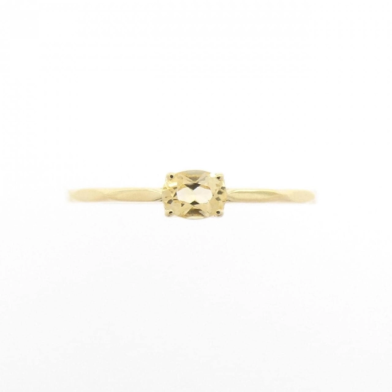 Nhẫn Citrine K18YG 0.15CT - Hàng hiệu Chính hãng 850133