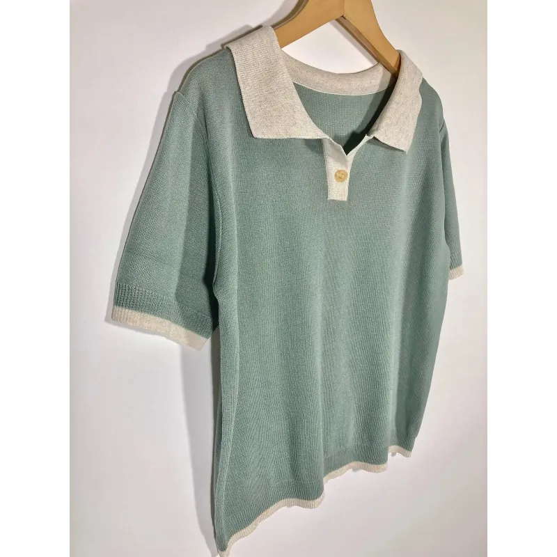 Áo Mongtoghi Polo Xanh Mint Fit < 60Kg 798546