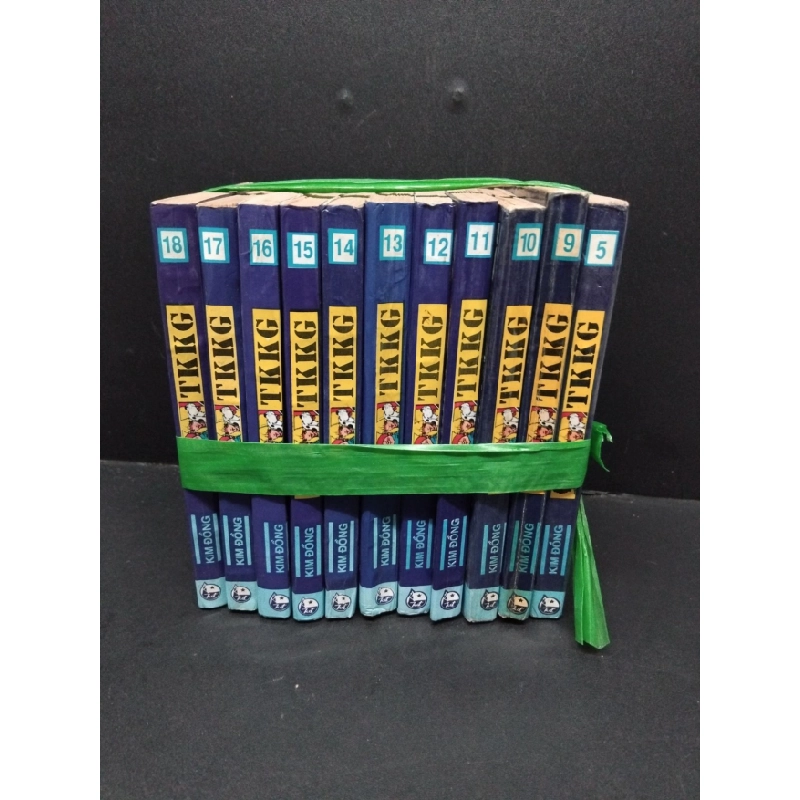 [Phiên Chợ Sách Cũ] Bộ 11 cuốn Tứ quái TKKG (tập 5,9,10,11,12,13,14,15,16,17,18) 2303 428412