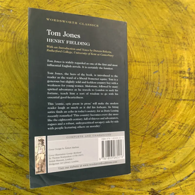 TOM JONES - HENRY FIELDING 991220