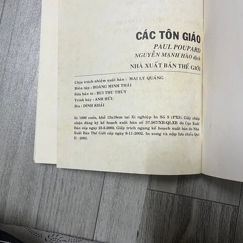 Các tôn giáo- paul poupard. 6a4 737083