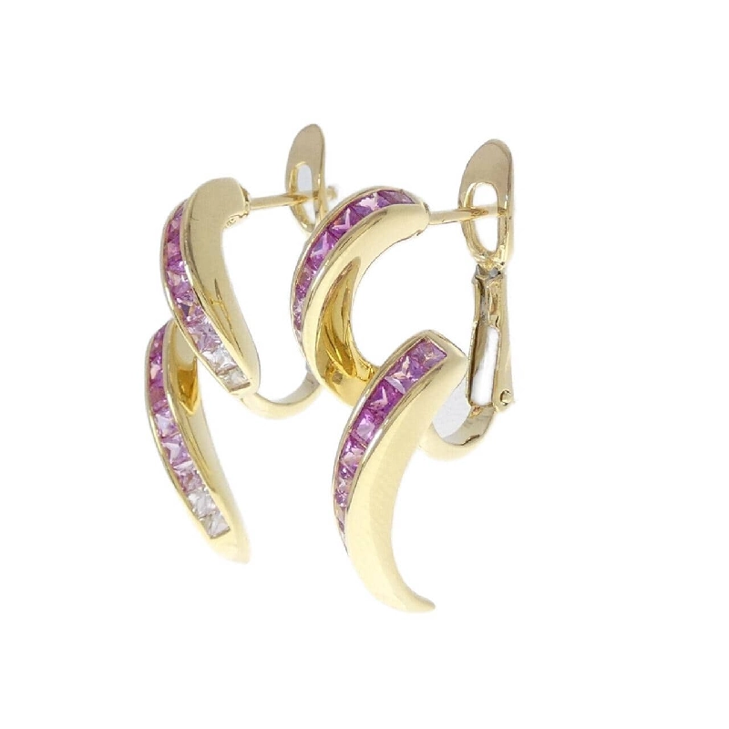 Bông tai Sapphire 750YG 1.84CT - Hàng hiệu Chính hãng 868755