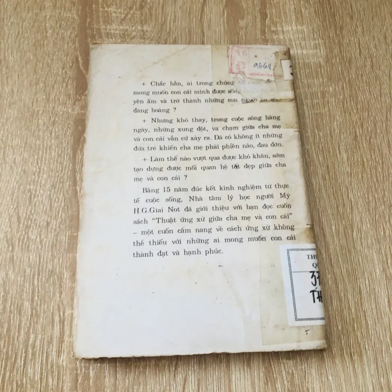 THUẬT ỨNG XỬ GIỮA CHA MẸ VÀ CON CÁI 1022416