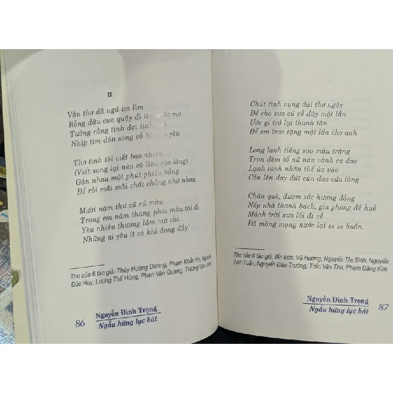 Ngẫu hứng lục bát - Nguyễn Đình Trọng 609820