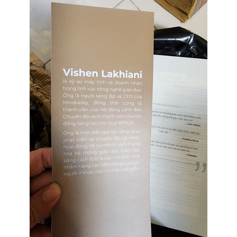 Sách Giải mã siêu trí tuệ của Vishen Lakhiani mới 99% 500929