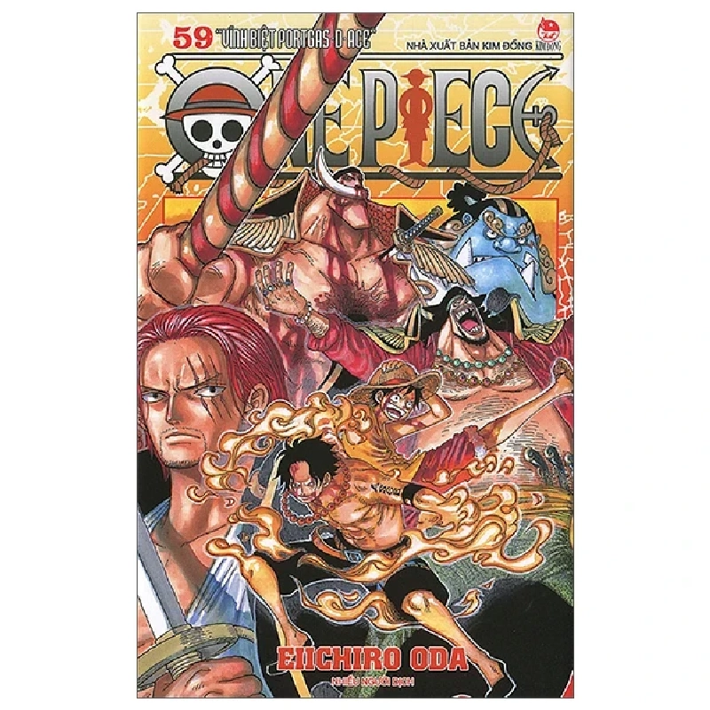 One Piece - Tập 59: Vĩnh Biệt Portgas D. Ace - Eiichiro Oda (Mới 100%) Truyện tranh, NXB Kim Đồng - SÁCH ĐẠI HỌC 486497