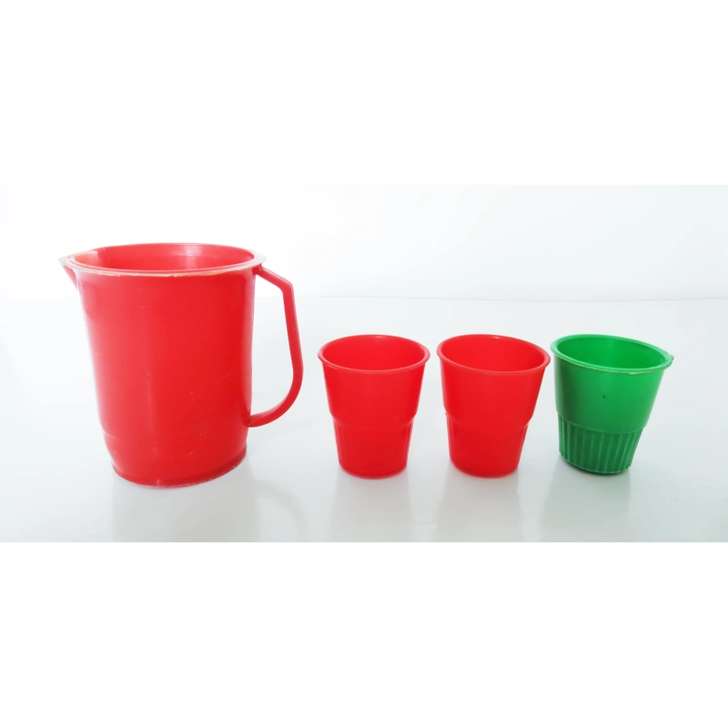 Lô ca đựng nước & cốc nhựa mini trong bộ chơi đồ hàng xưa phiên bản tuổi thơ 9x 454968