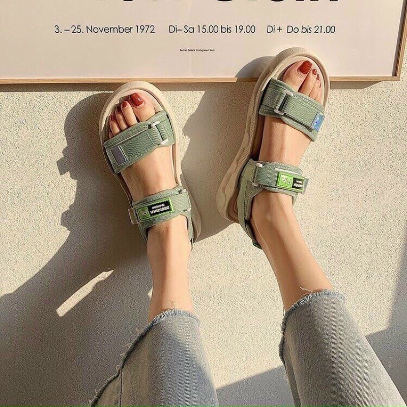 Dép sandal nữ chữ FIN 14362