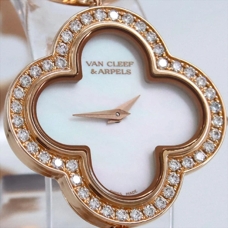 Vacheron Constantin Alhambra PG/D･BraceletD 2365149/VCARN5KC00 PG･RG Quartz - Hàng hiệu Authentic 875613