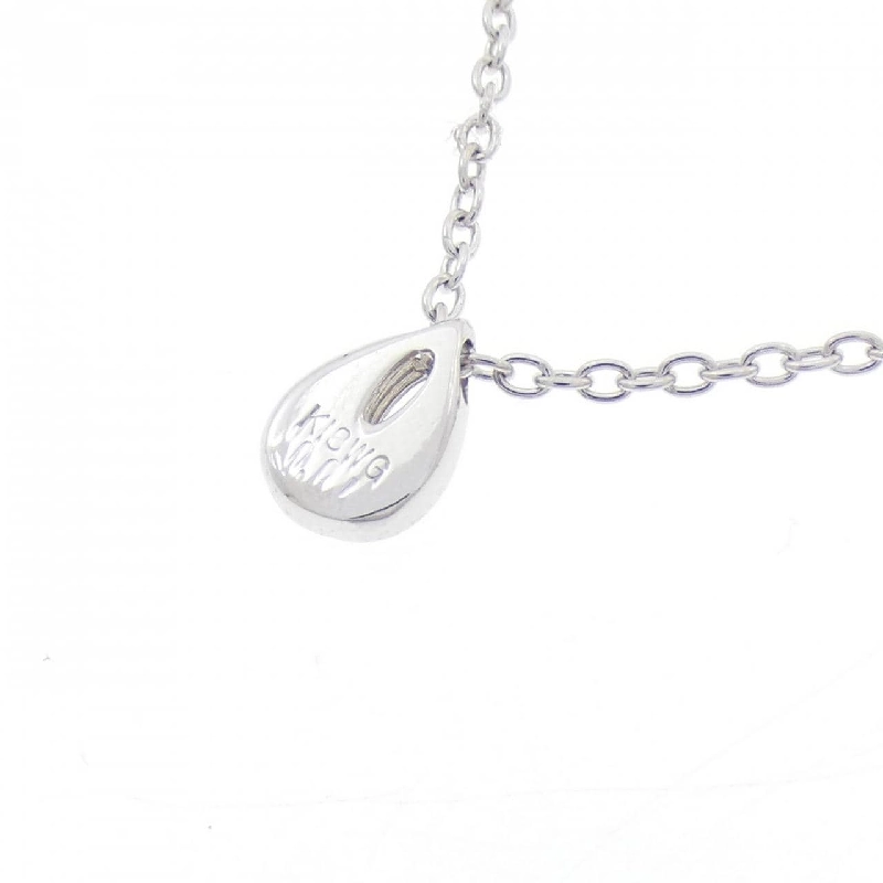 Dây chuyền kim cương K18WG 0.01CT - Hàng hiệu Authentic 861401