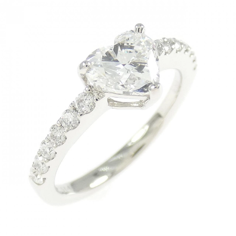 Nhẫn kim cương PT900 1.044CT E SI1 hình trái tim - Hàng hiệu Authentic 872717