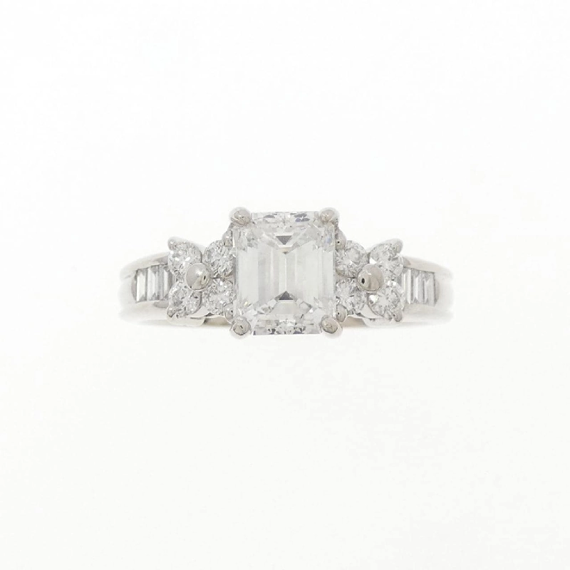 Nhẫn kim cương PT900 1.091CT E VS1 cắt hình thoi - Hàng hiệu Authentic 879389