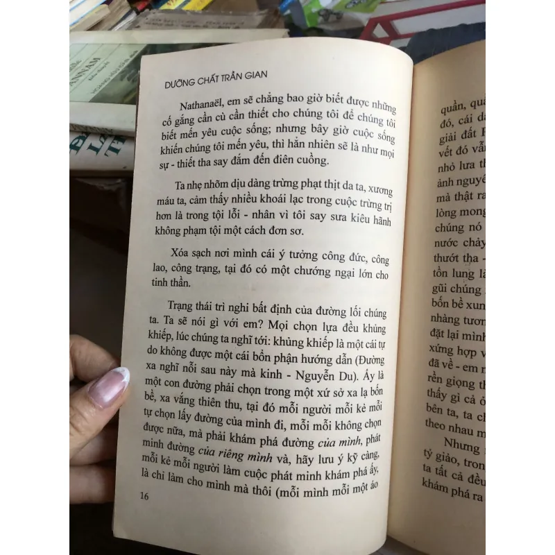 Dưỡng chất trần gian - André Gide 977164