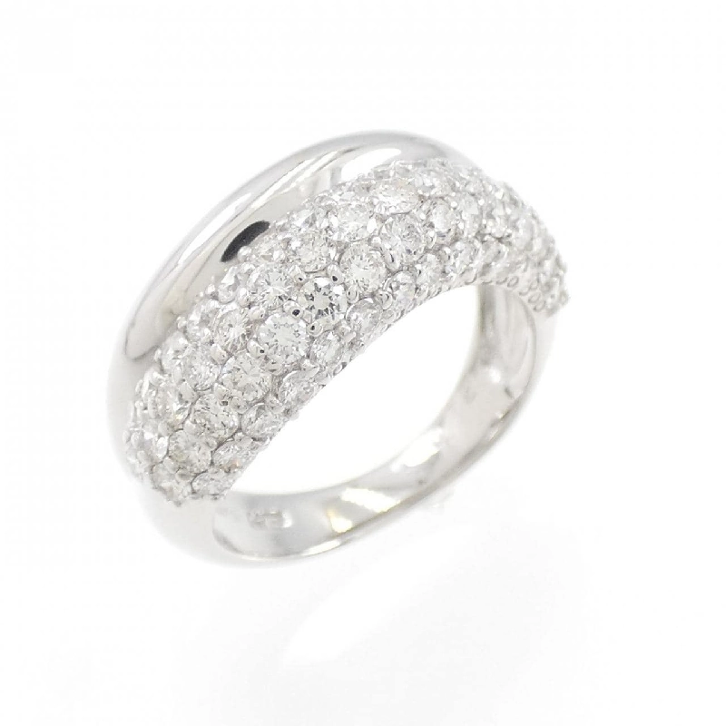 Nhẫn hồng ngọc kim cương K18WG 0.72CT 672307