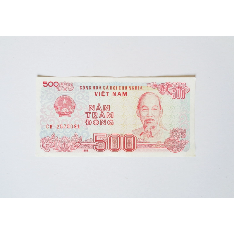 Tờ tiền 500 đồng xưa (CB 2575091) 370798