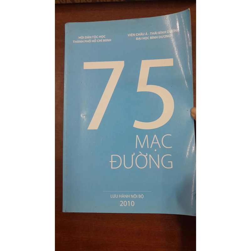 75 MẠC ĐƯỜNG - LƯU HÀNH NỘI BỘ 2010 292282