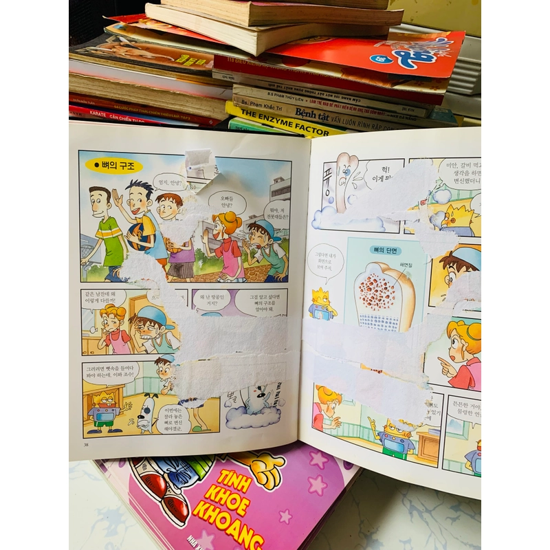 📚 TRUYỆN TRANH KHOA HỌC TIỂU HỌC TIẾNG HÀN QUỐC – TẠI SAO GIẢI PHẪU 552936