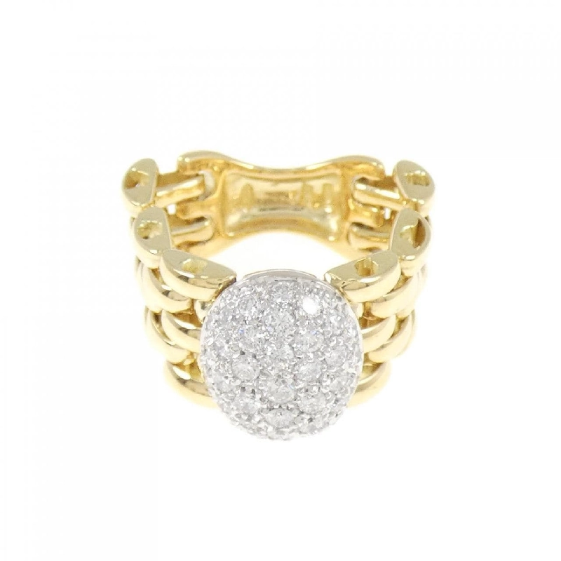 Nhẫn kim cương Pavé 750YG/750WG 672660