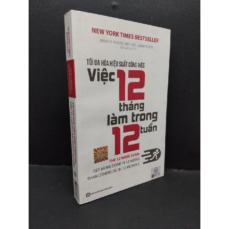 Tôi đa hoá hiệu suất công việc - việc 12 tháng làm trong 12 tuần mới 90% ố nhẹ 2021 HCM1410 KỸ NĂNG 304016