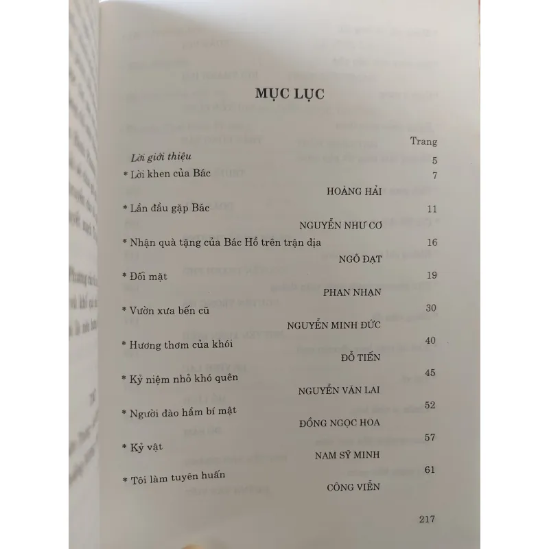 CHÚNG TÔI LÀ BỘ ĐỘI CỤ HỒ • KỶ NIỆM SÂU SẮC TRONG ĐỜI BỘ ĐỘI • Nhiều Tác Giả 751375