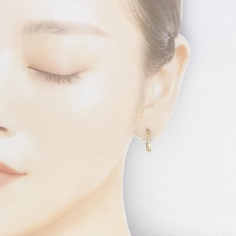 K18YG Bông tai kim cương 0.16CT - Hàng hiệu Chính hãng 872073