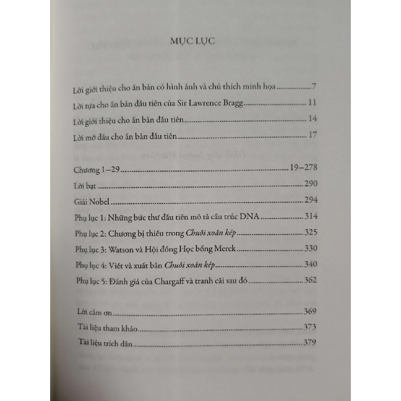 Dna hành trình khám phá cấu trúc chuỗi xoắn kép - 2019 - 398 trang - LỊCH SỬ - CHÍNH TRỊ - TRIẾT HỌC - SLSCTNLVBTNLSLSCTANTQ3112-120 925195