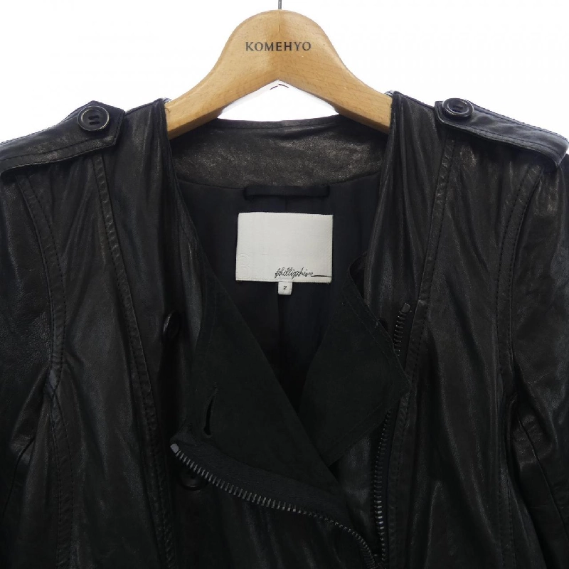 3.1 Phillip Lim Áo khoác da 630661