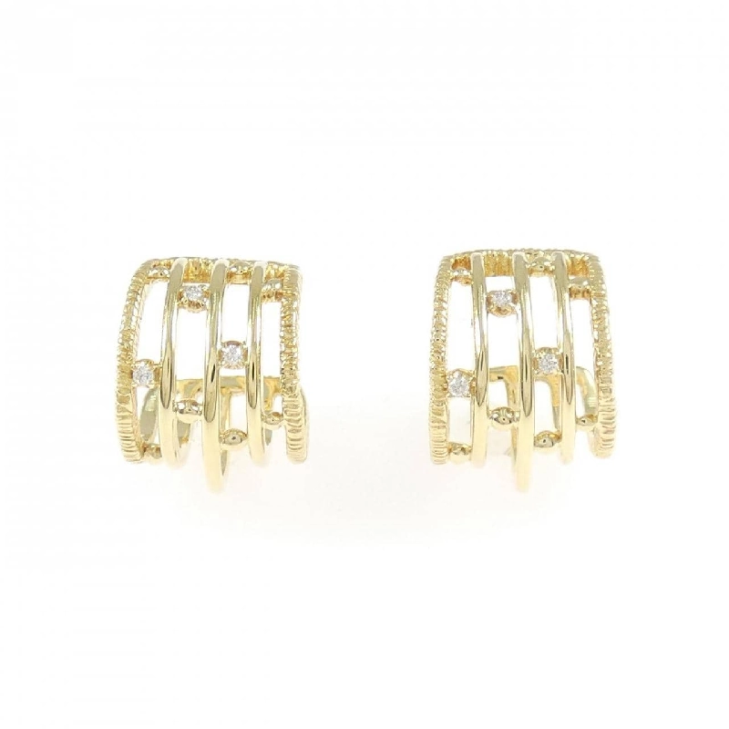 K18YG Bông tai kim cương 0.02CT - Hàng hiệu Chính hãng 865917