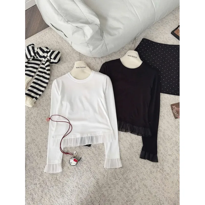 Áo phông bèo nữ form ôm tôn dáng – chất thun co giãn siêu đẹp, dễ phối đồ  653659