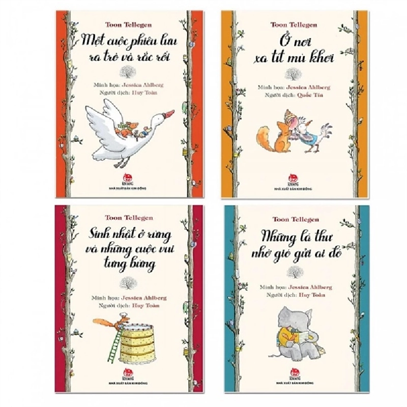 Bộ 4 cuốn Tủ sách nhà văn Toon Tellegen [TSTK] 1018264