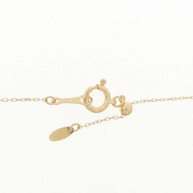 K18YG(枠) Dây chuyền đồng xu kim cương 0.01CT - Hàng hiệu Authentic 858760