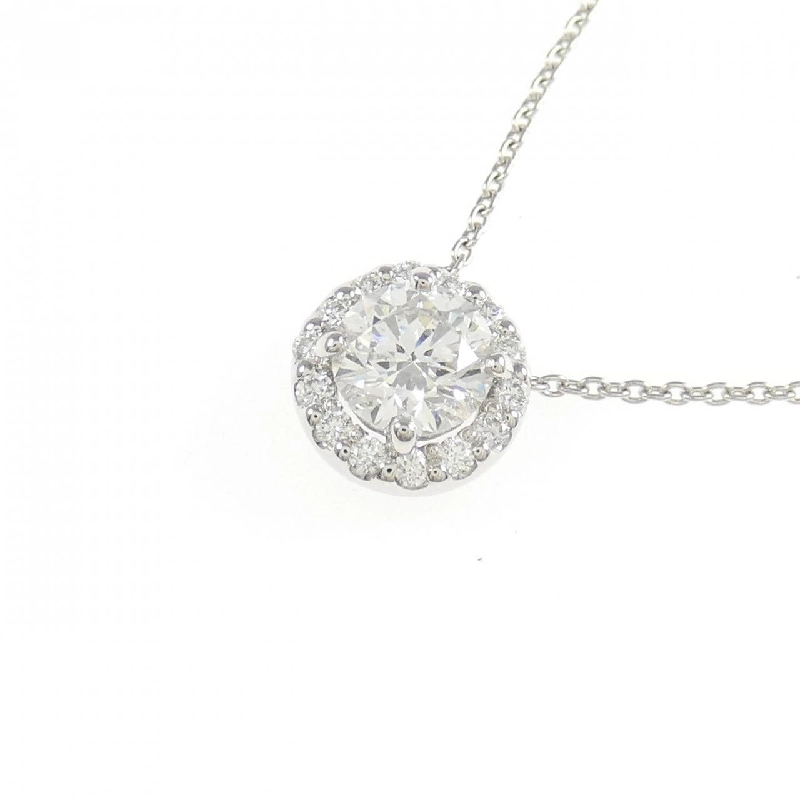 Dây chuyền kim cương PT900/PT850 0.558CT E SI2 EXT H&C - Hàng hiệu Chính hãng 875448