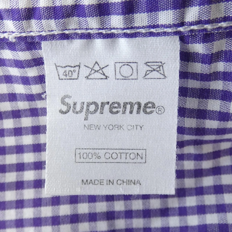 Áo sơ mi ngắn tay SUPREME - Hàng hiệu Authentic 882186